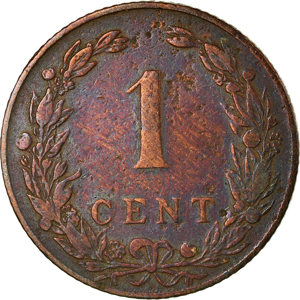 Münze, Niederlande, Wilhelmina I, Cent, 1902, S, Bronze, KM:132.1