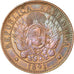 Coin, Argentina, 2 Centavos, 1891, AU(50-53), Bronze, KM:33