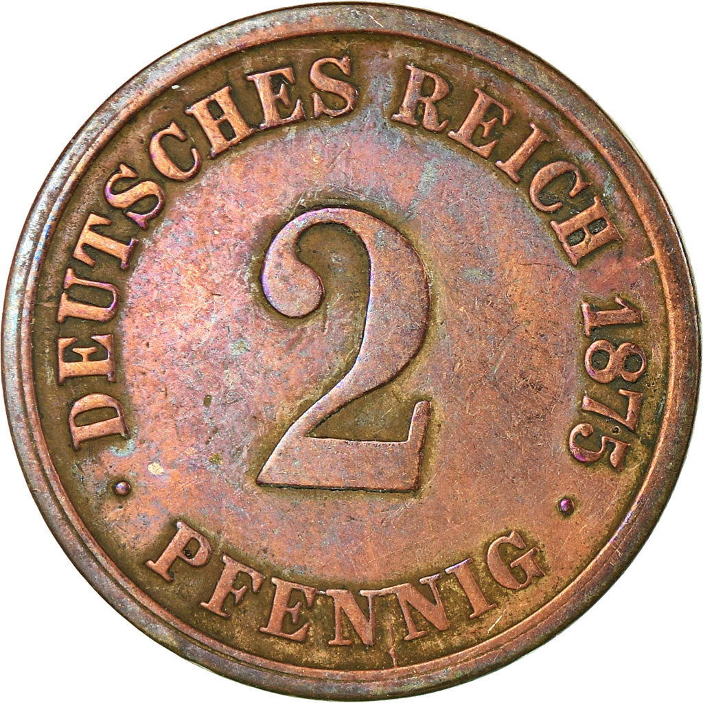 Moeda, ALEMANHA - IMPÉRIO, Wilhelm I, 2 Pfennig, 1905, Muldenhütten