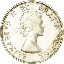 Coin, Canada, Elizabeth II, 50 Cents, 1953, Royal Canadian Mint, Ottawa