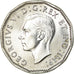 Coin, Canada, George VI, 5 Cents, 1945, Royal Canadian Mint, Ottawa, AU(55-58)