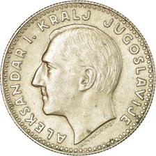 Coin, Yugoslavia, Alexander I, 20 Dinara, 1931, EF(40-45), Silver, KM:11