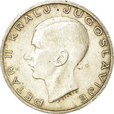 Coin, Yugoslavia, Petar II, 20 Dinara, 1938, EF(40-45), Silver, KM:23