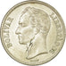 Coin, Venezuela, Gram 5, Bolivar, 1945, Philadelphia, EF(40-45), Silver, KM:22a