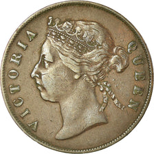 Coin, Straits Settlements, Victoria, Cent, 1884, EF(40-45), Bronze, KM:9a