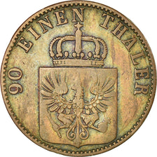Moeda, Estados Alemães, PRUSSIA, Wilhelm I, 4 Pfennig, 1866, Berlin, EF(40-45)
