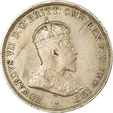 Coin, Australia, Edward VII, Florin, 1910, London, VF(30-35), Silver, KM:21