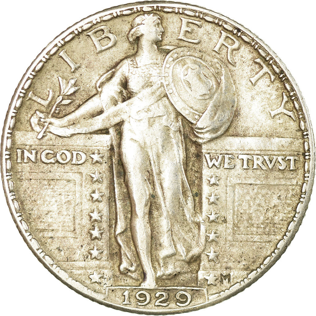 Coin, United States, Standing Liberty Quarter, Quarter, 1929, U.S. Mint