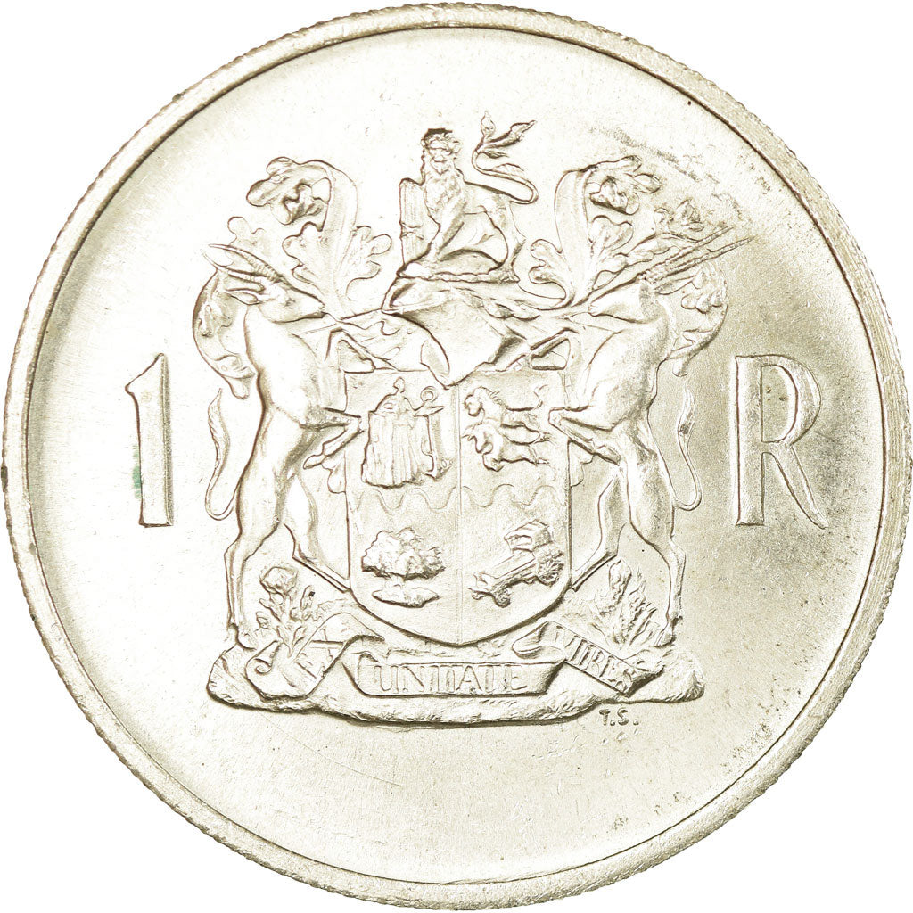 Monnaie, Afrique du Sud, Rand, 1969, SUP, Argent, KM:80.1