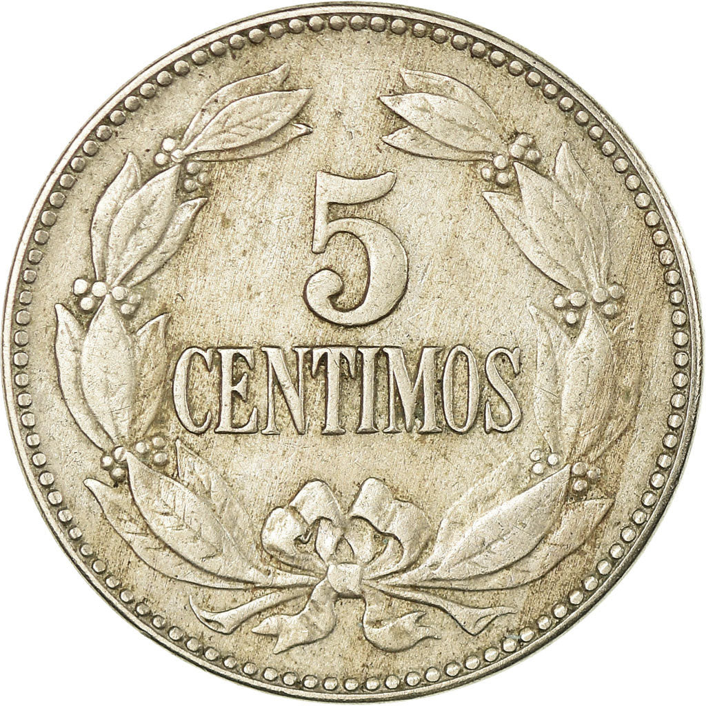 Münze, Venezuela, 5 Centimos, 1936, SS, Copper-nickel, KM:27