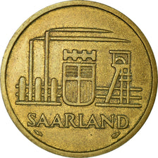 Monnaie, SAARLAND, 50 Franken, 1954, Paris, TTB, Aluminum-Bronze, KM:3