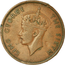Coin, British Honduras, George VI, Cent, 1950, VF(20-25), Bronze, KM:24
