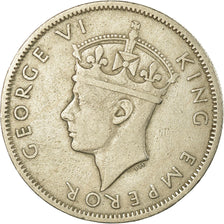 Coin, Southern Rhodesia, George VI, 2 Shillings, 1947, EF(40-45), Copper-nickel