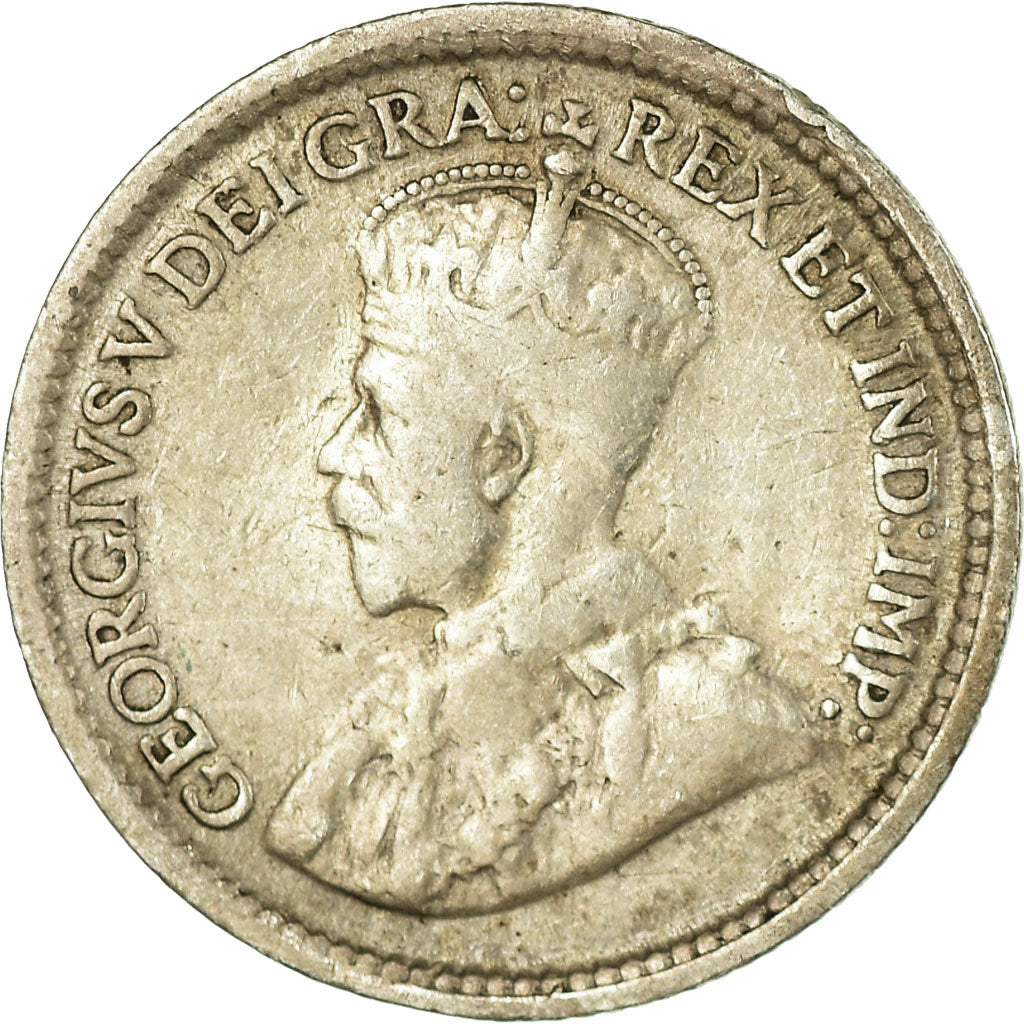Moneta, Terranova, 5 Cents, 1912, Royal Canadian Mint, Ottawa, MB, Argento