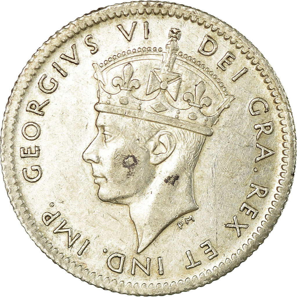 Monnaie, NEWFOUNDLAND, 5 Cents, 1940, Royal Canadian Mint, Ottawa, TTB, Argent