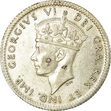 Monnaie, NEWFOUNDLAND, 5 Cents, 1940, Royal Canadian Mint, Ottawa, TTB, Argent