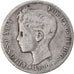 Coin, Spain, Alfonso XIII, Peseta, 1900, VG(8-10), Silver, KM:706