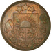 Moneda, Letonia, 2 Santimi, 1922, MBC, Bronce, KM:2