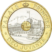 Coin, Monaco, Rainier III, 20 Francs, 1992, EF(40-45), Tri-Metallic, KM:165