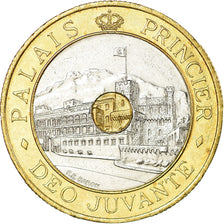 Coin, Monaco, Rainier III, 20 Francs, 1992, EF(40-45), Tri-Metallic, KM:165