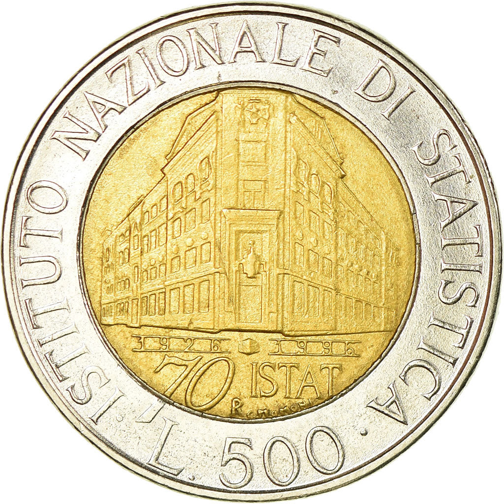 Munten, Italië, 500 Lire, 1996, Rome, ZF, Bi-Metallic, KM:181