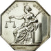 France, Token, Notary, MS(63), Silver, Lerouge:92