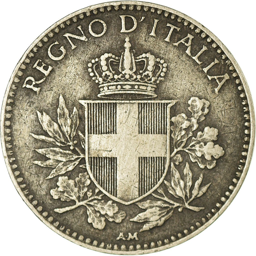 Coin, Italy, 20 Centesimi, 1919, VF(30-35), Copper-nickel