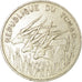 Coin, Chad, 100 Francs, 1971, Paris, VF(30-35), Nickel, KM:2