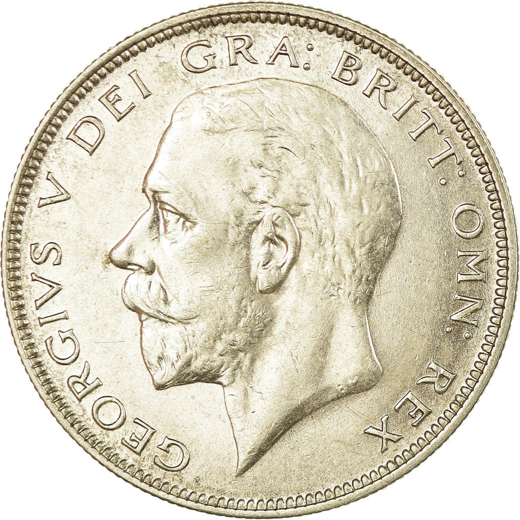 Coin, Great Britain, George V, 1/2 Crown, 1933, AU(55-58), Silver, KM:835