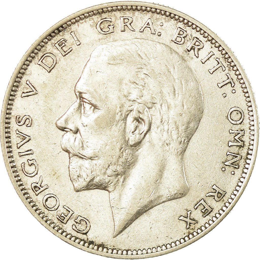 Coin, Great Britain, George V, 1/2 Crown, 1928, EF(40-45), Silver, KM:835