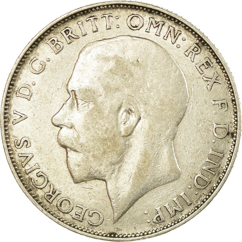 Coin, Great Britain, George V, Florin, Two Shillings, 1923, VF(20-25), Silver