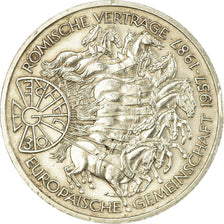 Coin, GERMANY - FEDERAL REPUBLIC, 10 Mark, 1987, Karlsruhe, Germany, AU(50-53)