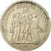 Coin, France, Hercule, 5 Francs, 1849, Strasbourg, VF(30-35), Silver, KM:756.2