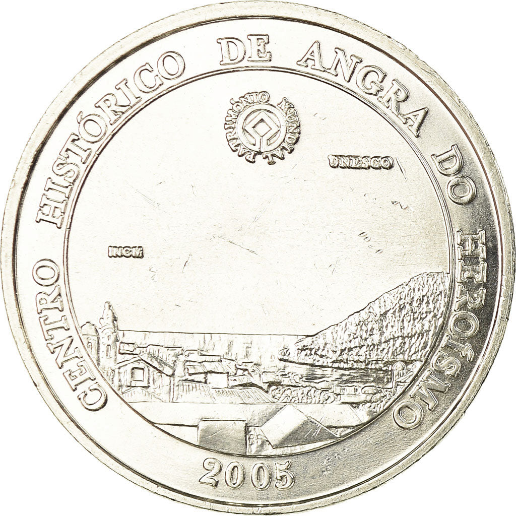 Portugal, 5 Euro, 2005, AU(55-58), Silver, KM:760