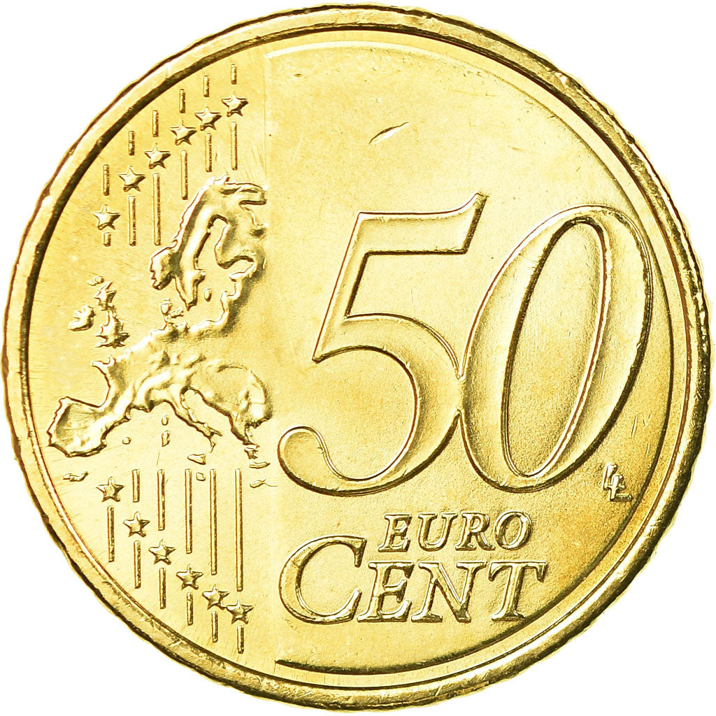 Andorra, 50 Cents, 2014, AU(55-58), Brass, KM:New