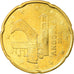 Andorra, 20 Cents, 2014, AU(55-58), Brass, KM:New
