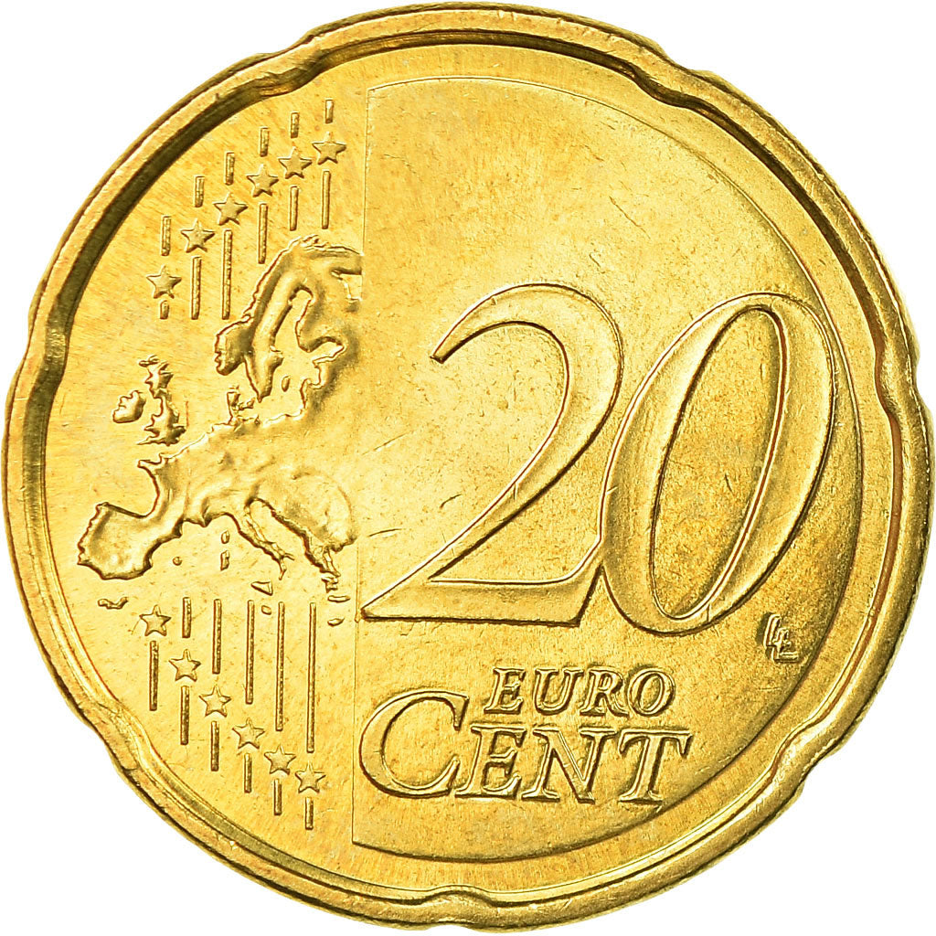 Andorra, 20 Cents, 2014, AU(55-58), Brass, KM:New