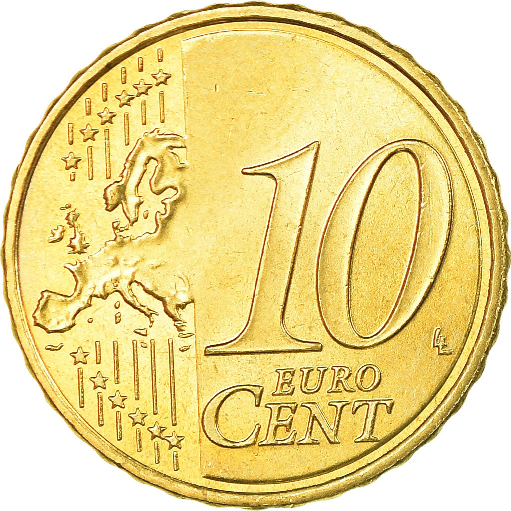 Andorra, 10 Cents, 2014, AU(55-58), Brass, KM:New