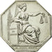 France, Token, Notary, 1836, MS(63), Silver, Lerouge:77