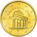 San Marino, 10 Euro Cent, 2004, MS(63), Brass, KM:443