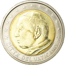 VATICAN CITY, 2 Euro, 2004, AU(55-58), Bi-Metallic, KM:348