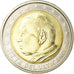 VATICAN CITY, 2 Euro, 2004, AU(55-58), Bi-Metallic, KM:348