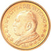 VATICAN CITY, Euro Cent, 2004, MS(63), Copper Plated Steel, KM:341