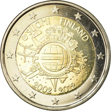 Finland, 2 Euro, euro coinage 10 th anniversary, 2012, AU(55-58), Bi-Metallic