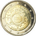 Finland, 2 Euro, euro coinage 10 th anniversary, 2012, AU(55-58), Bi-Metallic