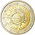 Slovenia, 2 Euro, 10 ans de l'Euro, 2012, AU(55-58), Bi-Metallic, KM:107