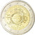Grecja, 2 Euro, 10 ans de l'Euro, 2012, AU(55-58), Bimetaliczny, KM:245