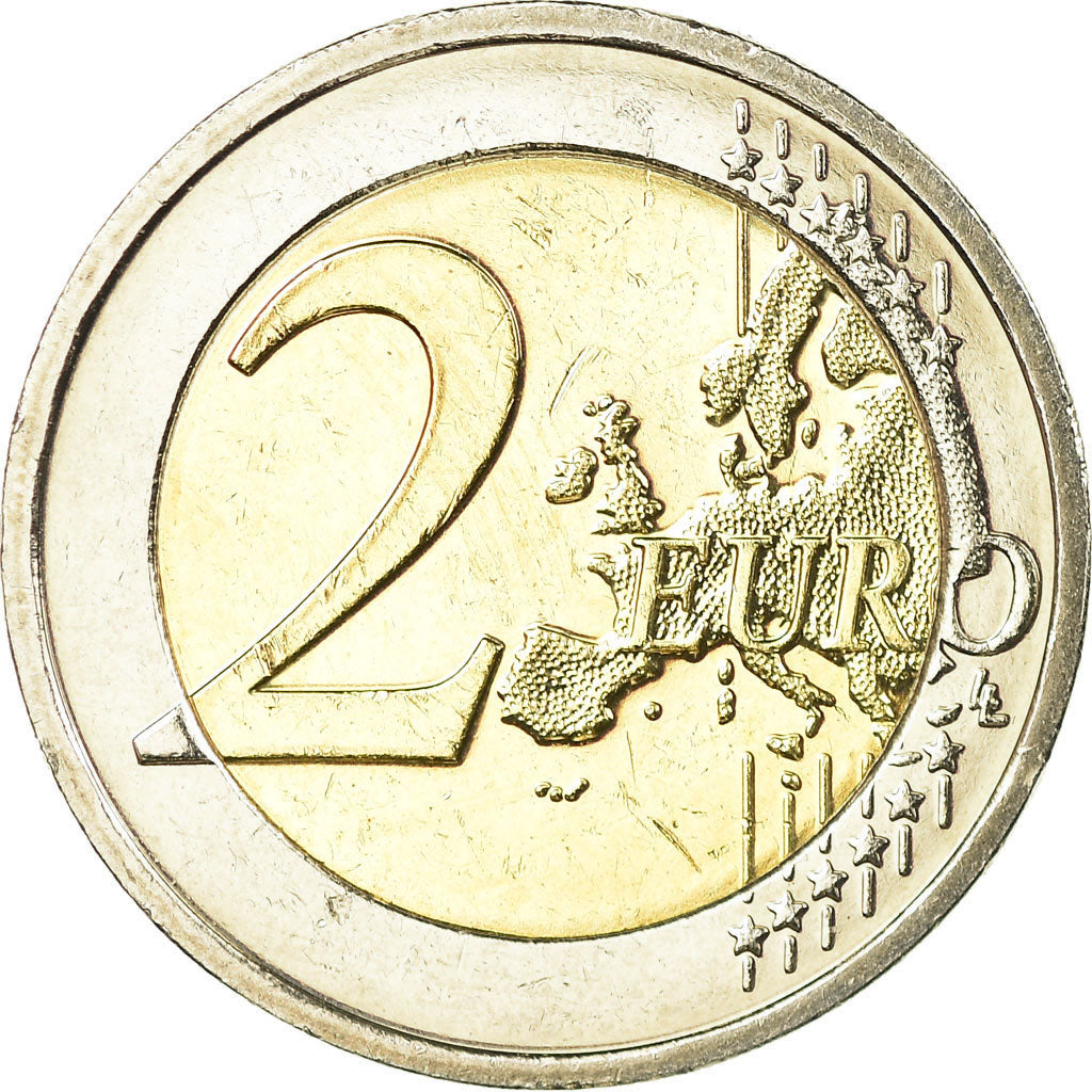 Ireland, 2 Euro, 10 years euro, 2012, VZ, Bi-Metallic, KM:71
