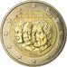 Luxemburgo, 2 Euro, 2011, MBC, Bimetálico, KM:116