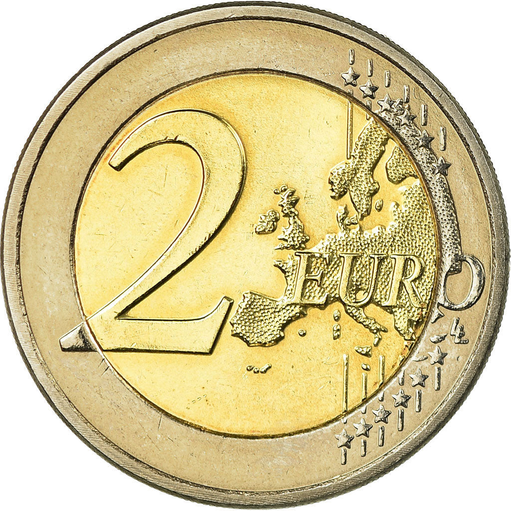 Luxembourg, 2 Euro, Hymne National, 2013, AU(55-58), Bi-Metallic, KM:New